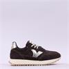 Victoria Viento Serraje Laced Trainer - Dark Brown Gold